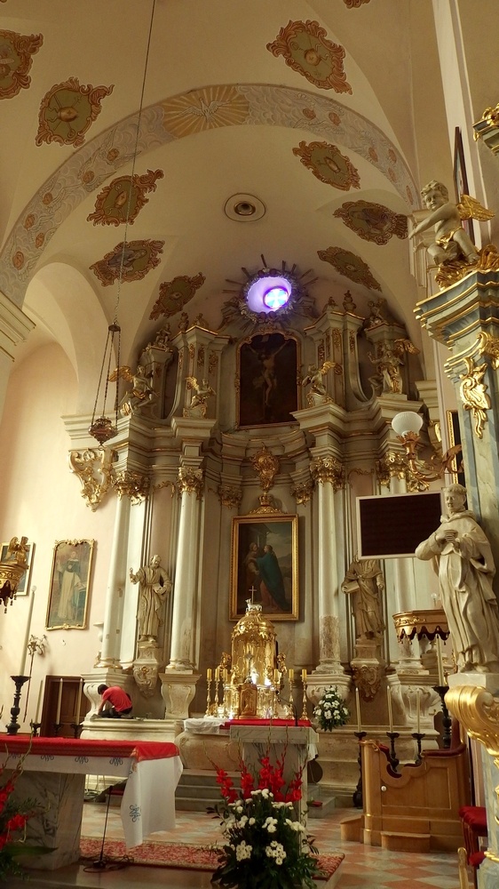ołtarz główny Bazylika Nawiedzenia Najświętszej Maryi Panny
